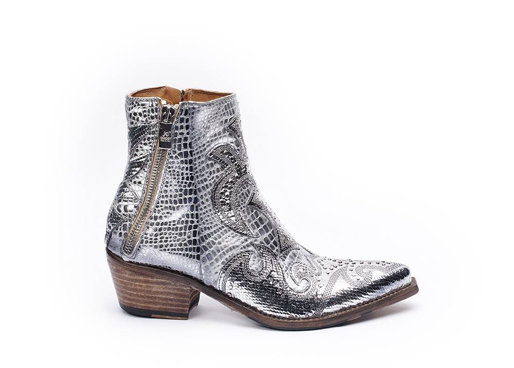 Jo Ghost Tronchetto Minivipera Silver Moda