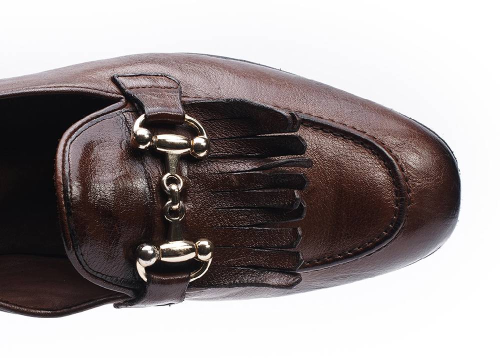 Jo Ghost Mocassino Bufalo Crust In Linea