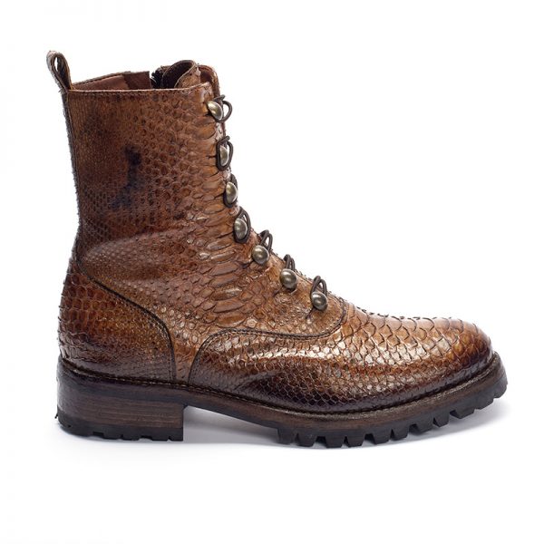 Jo Ghost Stivaletto pitone crust 2738 Sconto