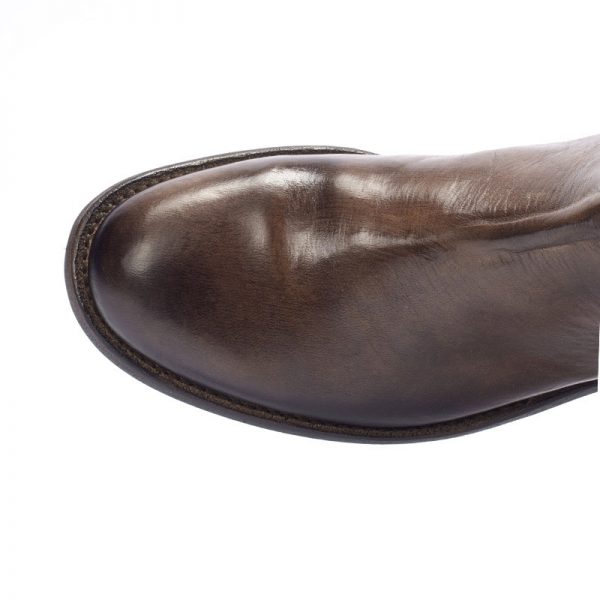 Jo Ghost Stivaletto Cavallo crust testa di moro 3552 Vendita Economica