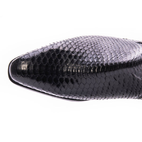 Jo Ghost Stivaletto nero in pitone 2014 In Saldo