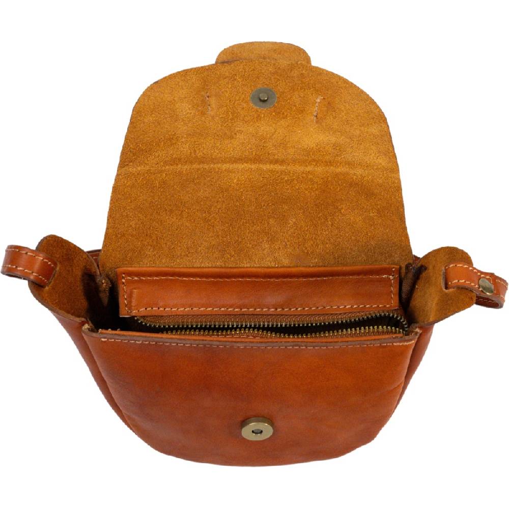 Lartigiano Del Cuoio Minibag artigianale da donna in morbida pelle Made in Italy Italy