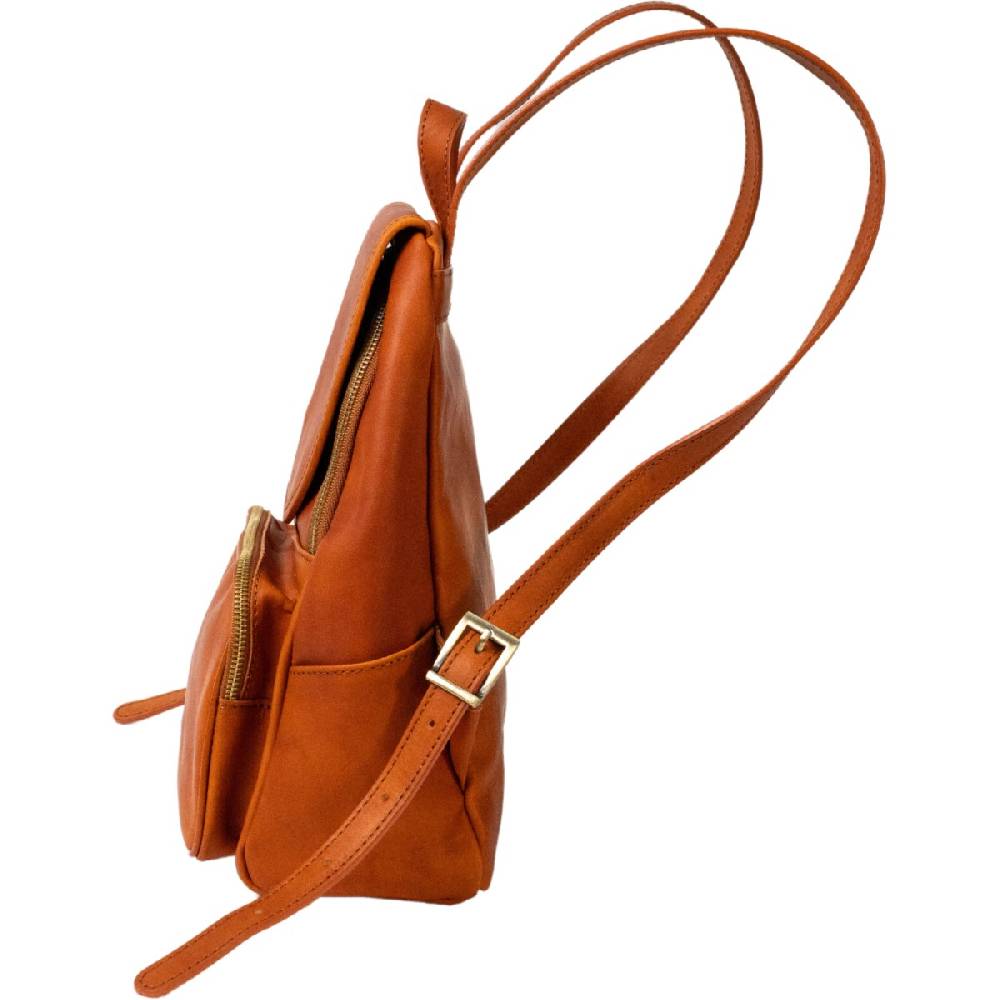 Lartigiano Del Cuoio Zaino donna in pelle di vitello 100% Handmade in Italy Italia