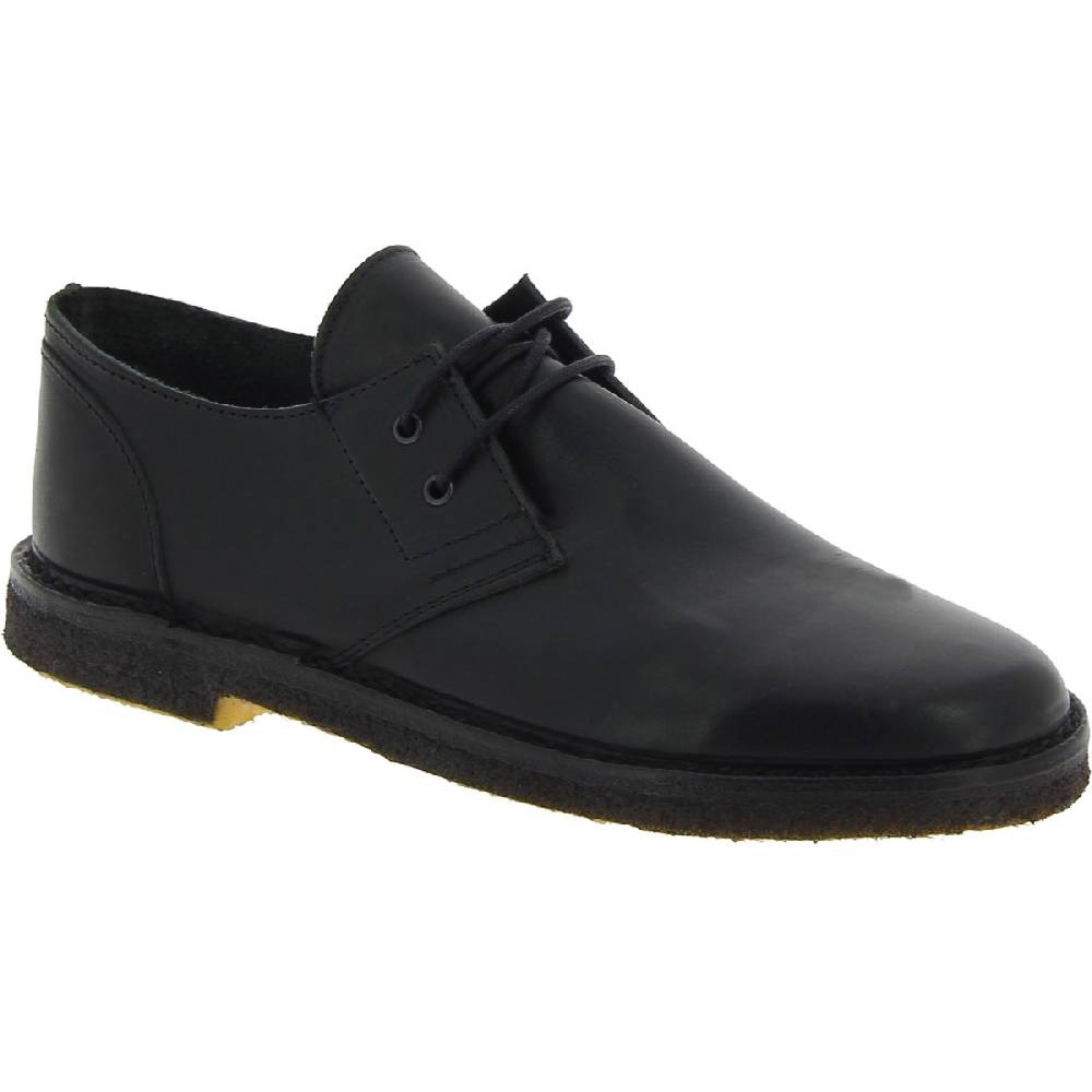 Lartigiano Del Cuoio Scarpe basse da uomo in pelle nera fatte a mano in Italia Super sconto