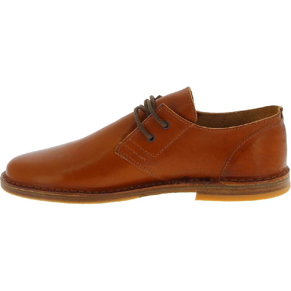 Lartigiano Del Cuoio Scarpe basse da donna in pelle marrone fatte a mano in Italia Promozione Limitata