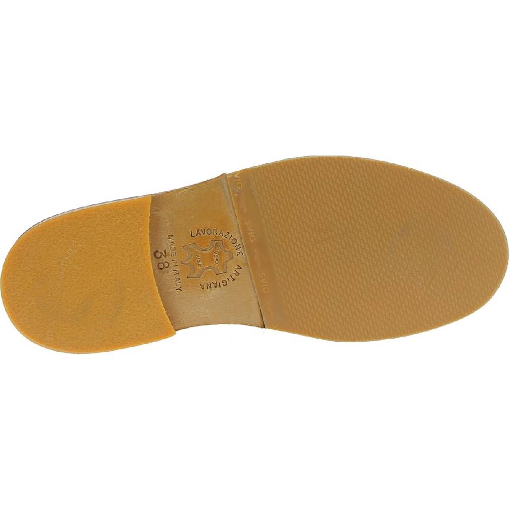 Lartigiano Del Cuoio Polacchine da uomo in pelle marrone fatte a mano in Italia Shopping Online