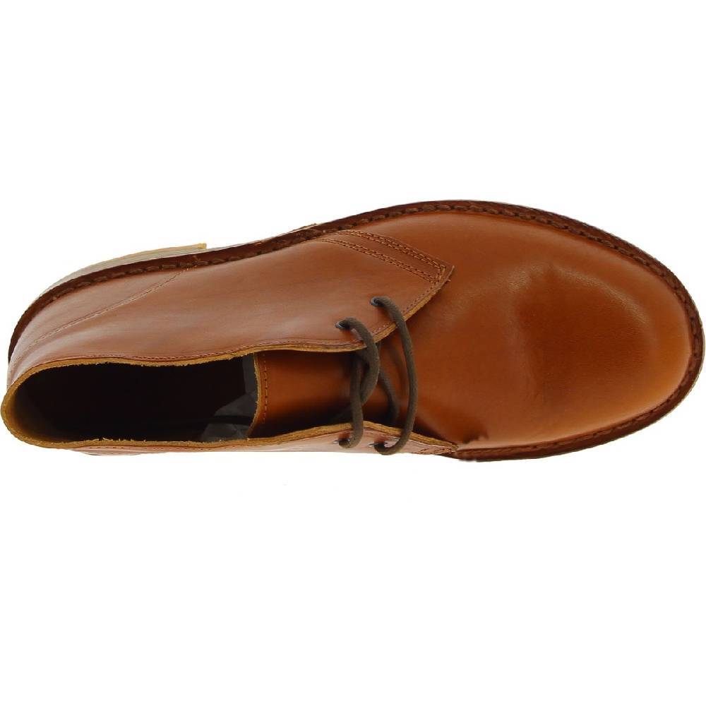 Lartigiano Del Cuoio Polacchine da uomo in pelle marrone fatte a mano in Italia Shopping Online