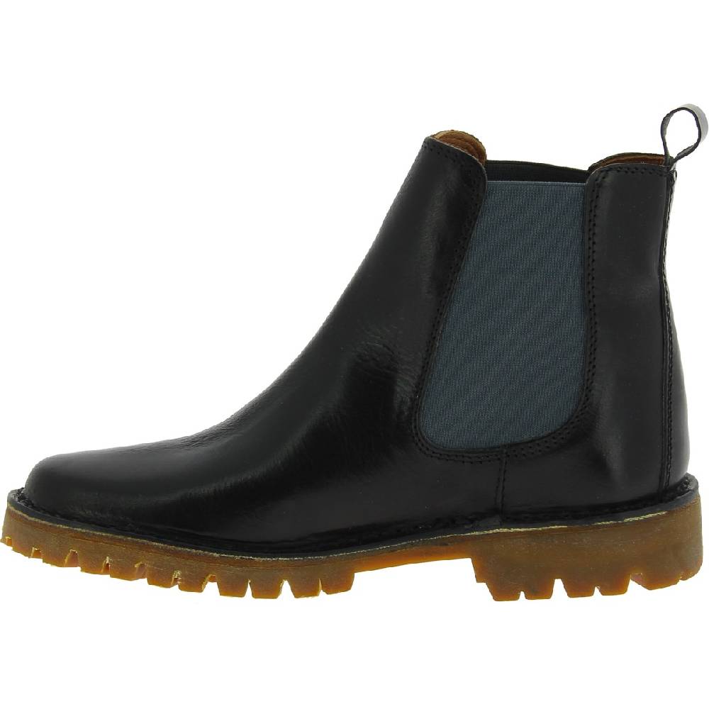 Lartigiano Del Cuoio Stivaletti chelsea donna neri in pelle con suola Vibram artigianali Convenienza