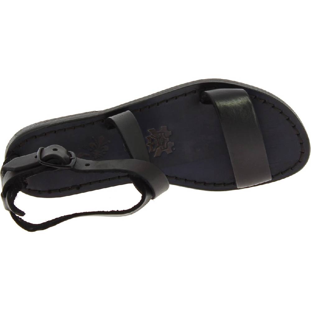 Lartigiano Del Cuoio Sandali donna in pelle nero fatti a mano in Italia Online