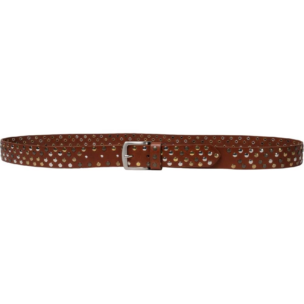 Lartigiano Del Cuoio Cintura in cuoio con borchie in metallo unisex Moda