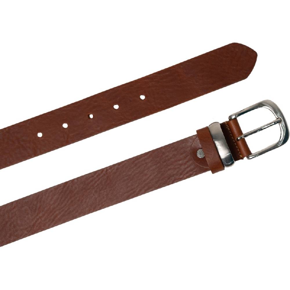 Lartigiano Del Cuoio Cintura in pelle color cuoio con fibbia e passante in metallo Fino Al -60%