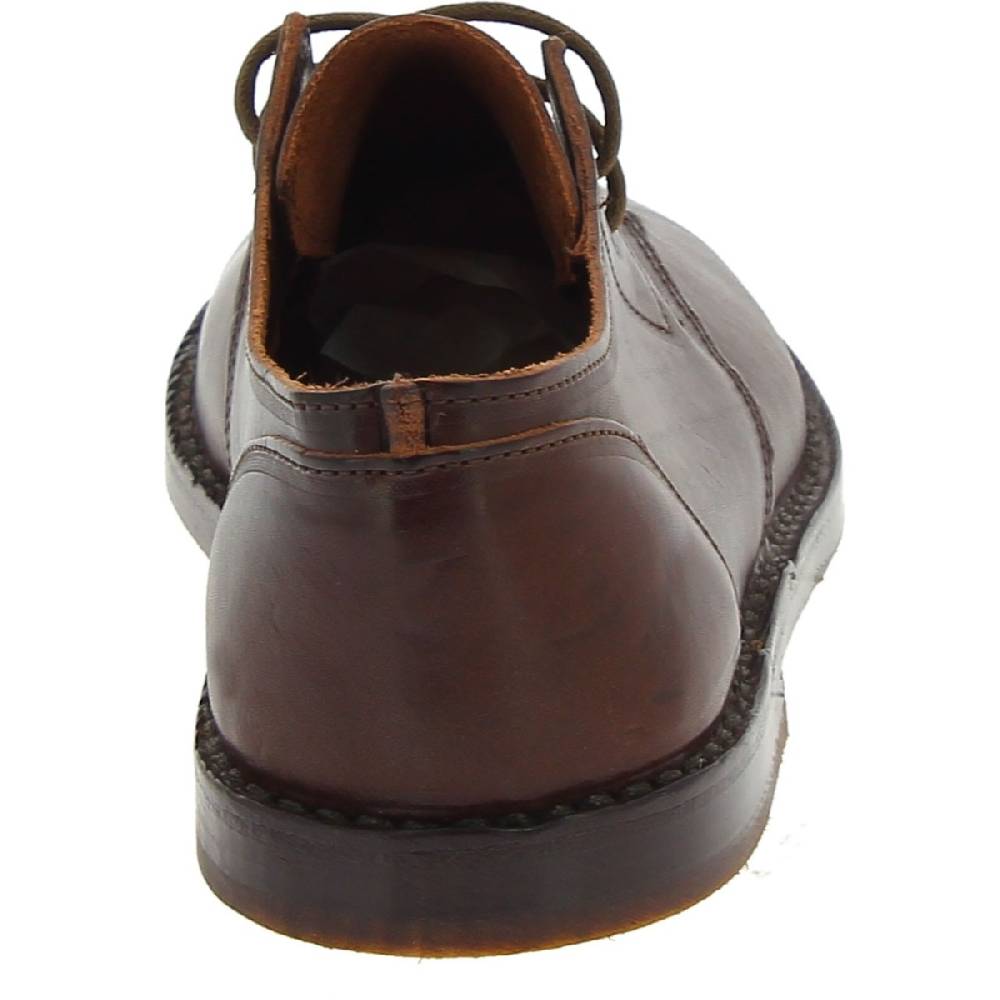 Lartigiano Del Cuoio Scarpe basse da uomo in pelle marrone scuro fatte a mano in Italia Convenienza