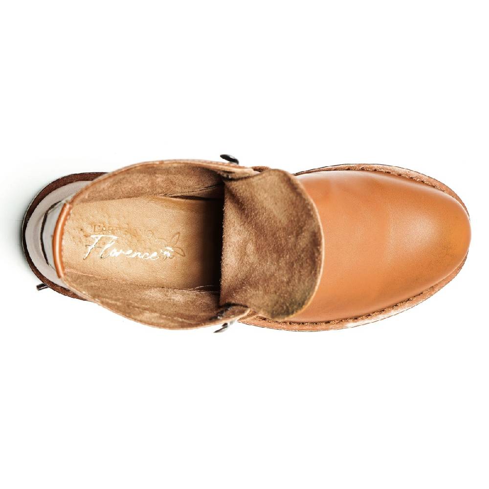 Lartigiano Del Cuoio Stivaletti da uomo in pelle color cuoio fatte a mano in Italia Presa