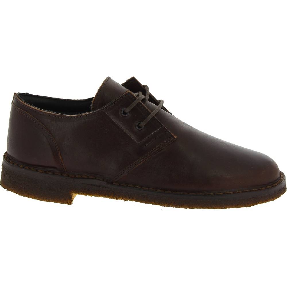 Lartigiano Del Cuoio Scarpe basse da donna in pelle marrone scuro con fodera invernale Spedizione Gratuita