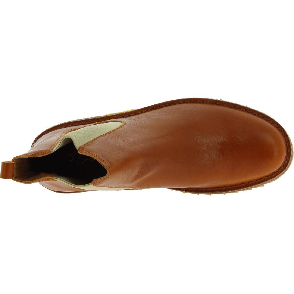 Lartigiano Del Cuoio Stivaletto beatles in pelle marrone e suola Vibram I Più Venduti