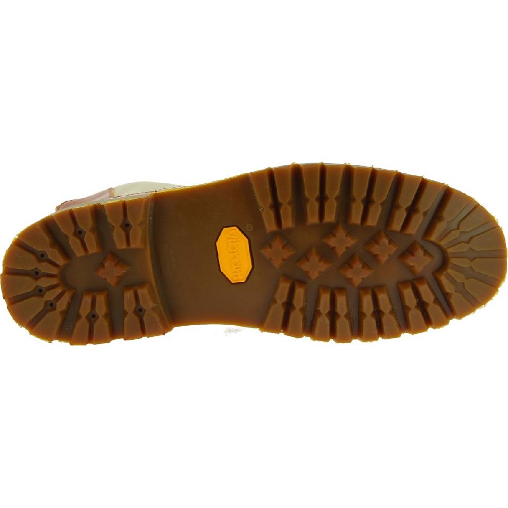 Lartigiano Del Cuoio Stivaletto beatles in pelle marrone e suola Vibram I Più Venduti
