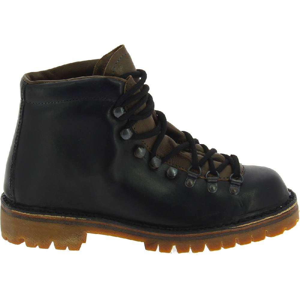 Lartigiano Del Cuoio Stivale da montagna donna fashion color nero artigianale In Saldo