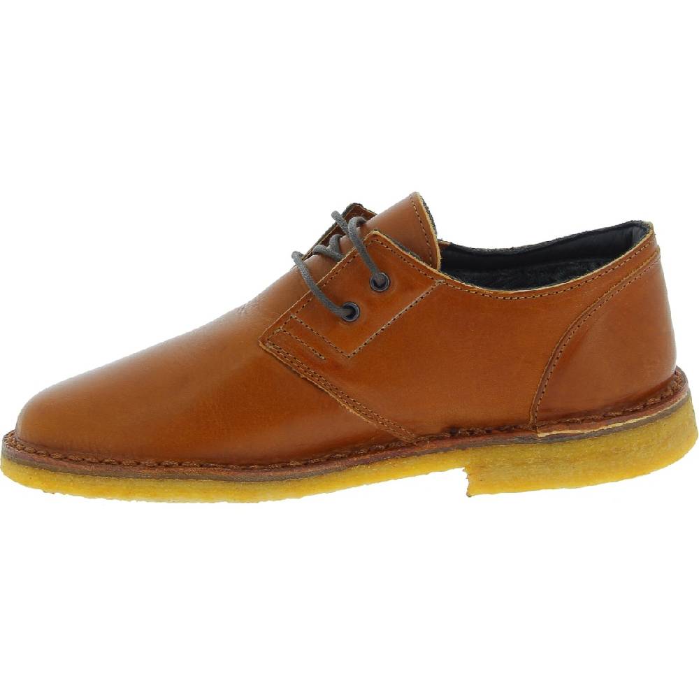 Lartigiano Del Cuoio Scarpe basse da donna in pelle marrone fodera invernale Liquidazione