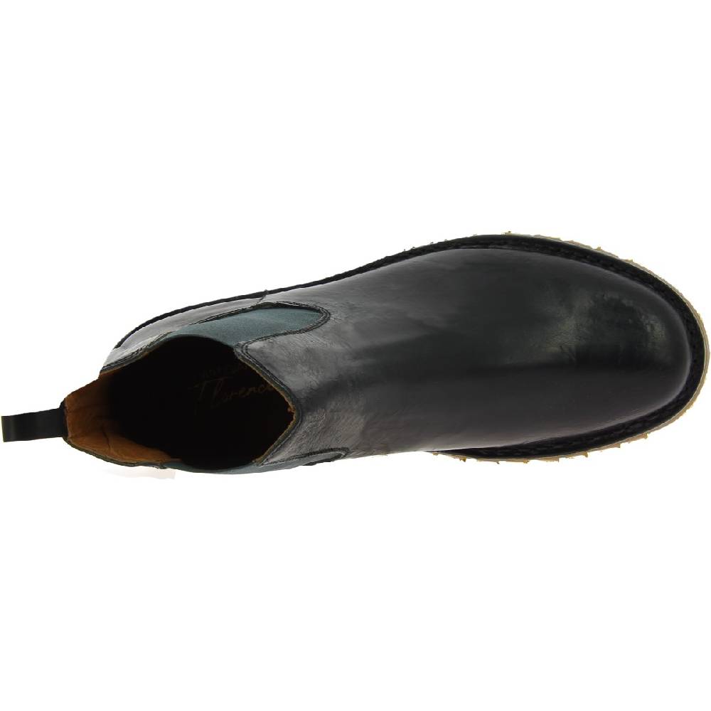 Lartigiano Del Cuoio Stivaletto beatles uomo in pelle nera e suola Vibram Ultimi due giorni