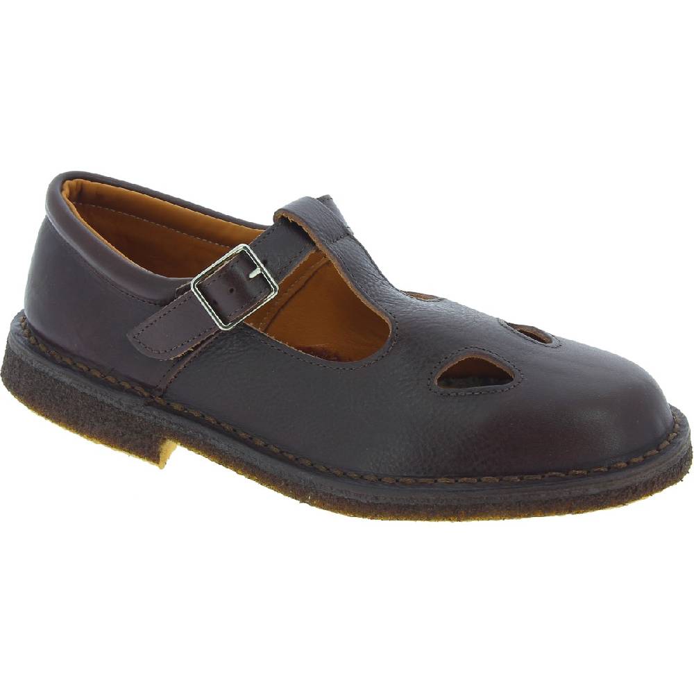 Lartigiano Del Cuoio Scarpe aperte da uomo in pelle marrone scuro fatte a mano in Italia Fino al 65% di sconto