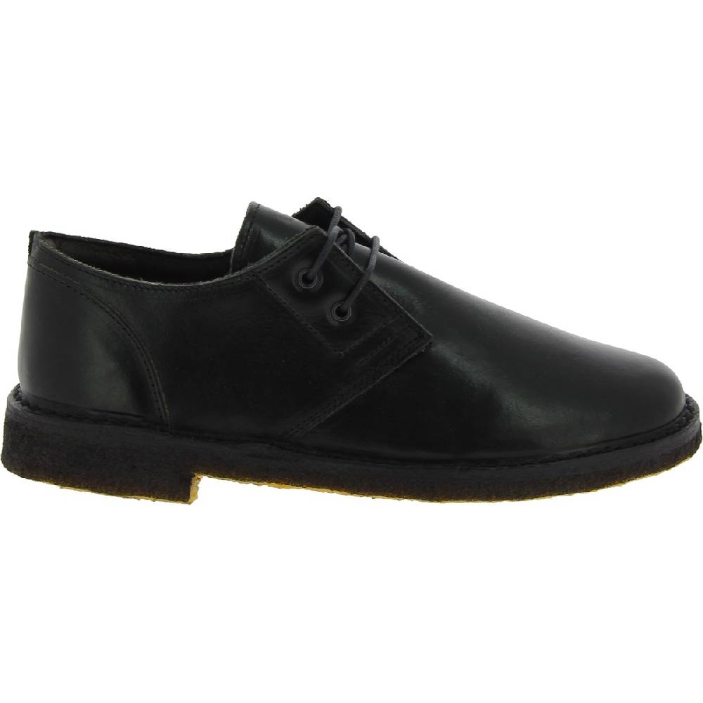 Lartigiano Del Cuoio Scarpe basse da donna in pelle nera con fodera invernale In Linea