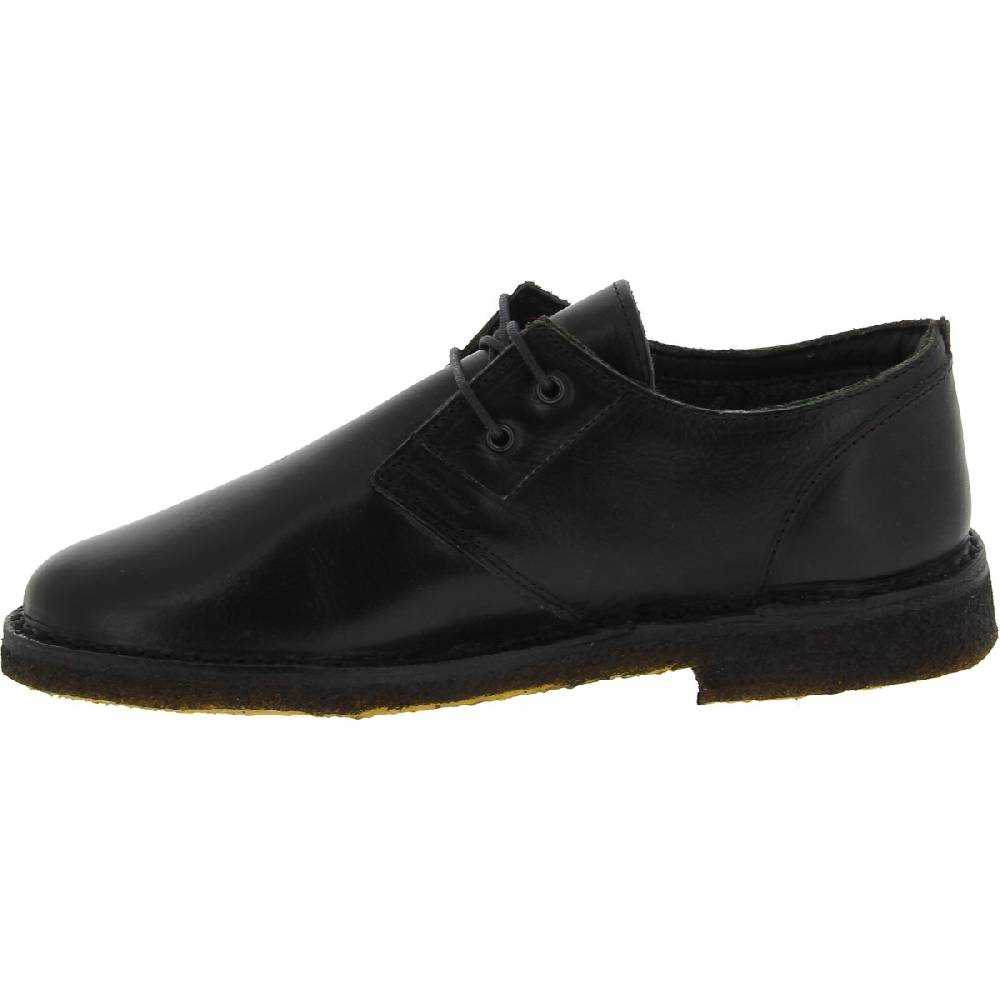 Lartigiano Del Cuoio Scarpe basse da donna in pelle nera con fodera invernale In Linea