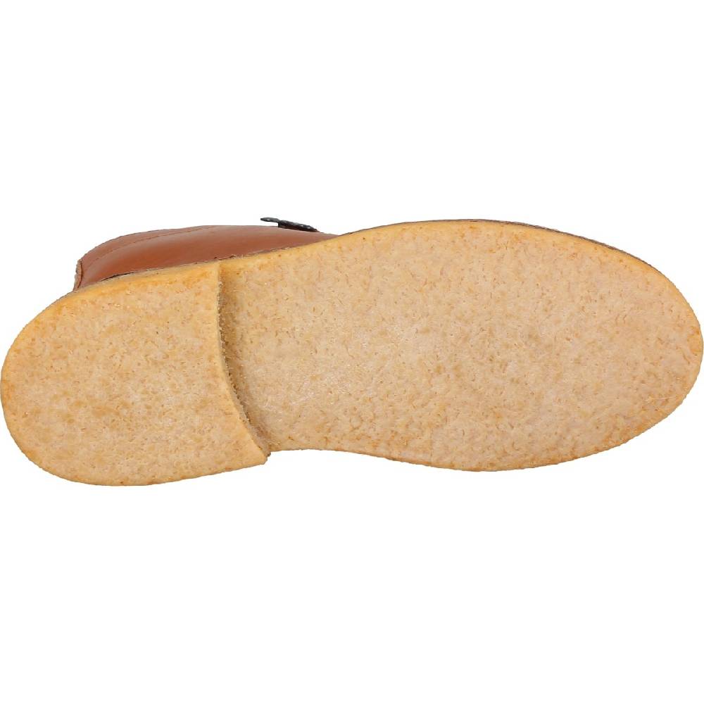 Lartigiano Del Cuoio Stivaletti da uomo in pelle color cuoio con fodera invernale Promozione Limitata