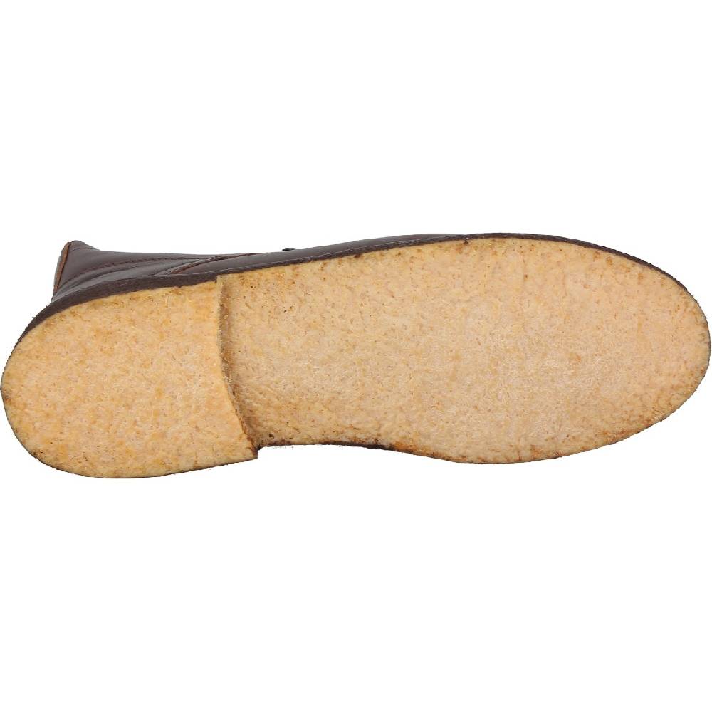 Lartigiano Del Cuoio Stivaletti da uomo in pelle testa di moro con fodera invernale Offerta speciale