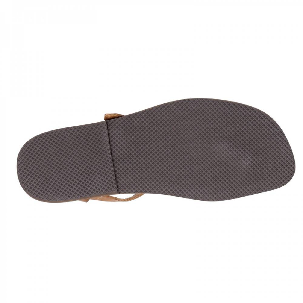 Lartigiano Del Cuoio Sandali infradito in cuoio marrone chiaro artigianali Shopping online