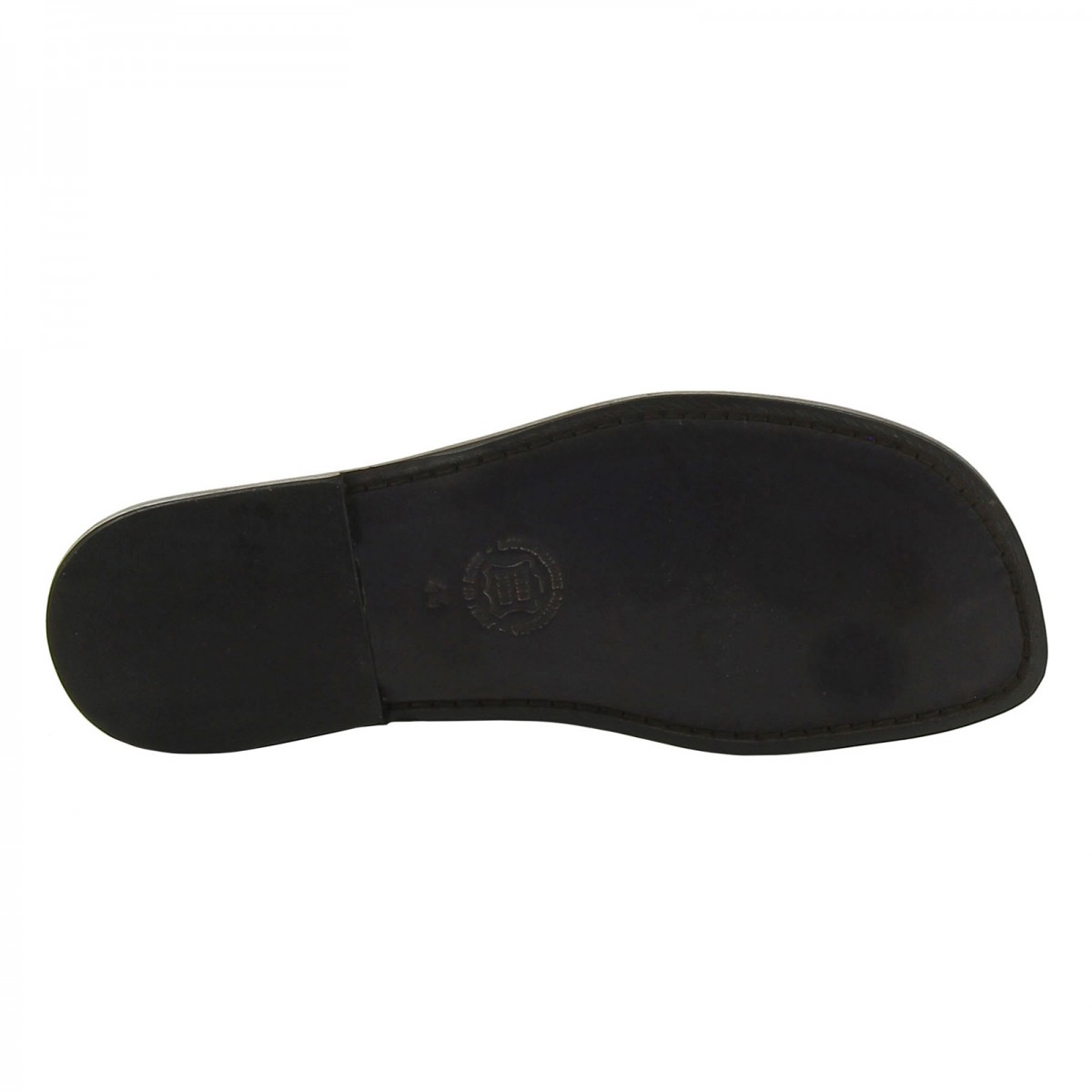 Lartigiano Del Cuoio Infradito uomo in pelle nero realizzati a mano in Italia Offerta