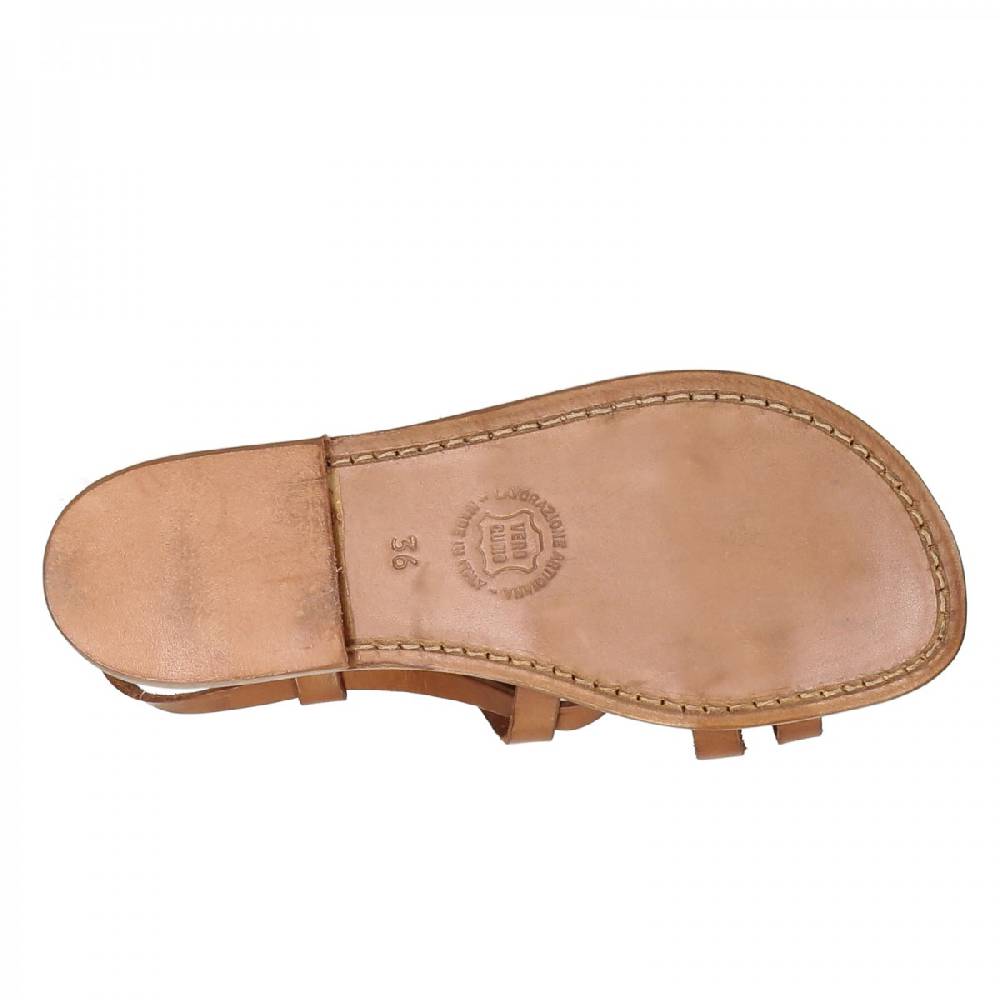 Lartigiano Del Cuoio Sandali donna in cuoio fatti a mano Spedizione gratuita