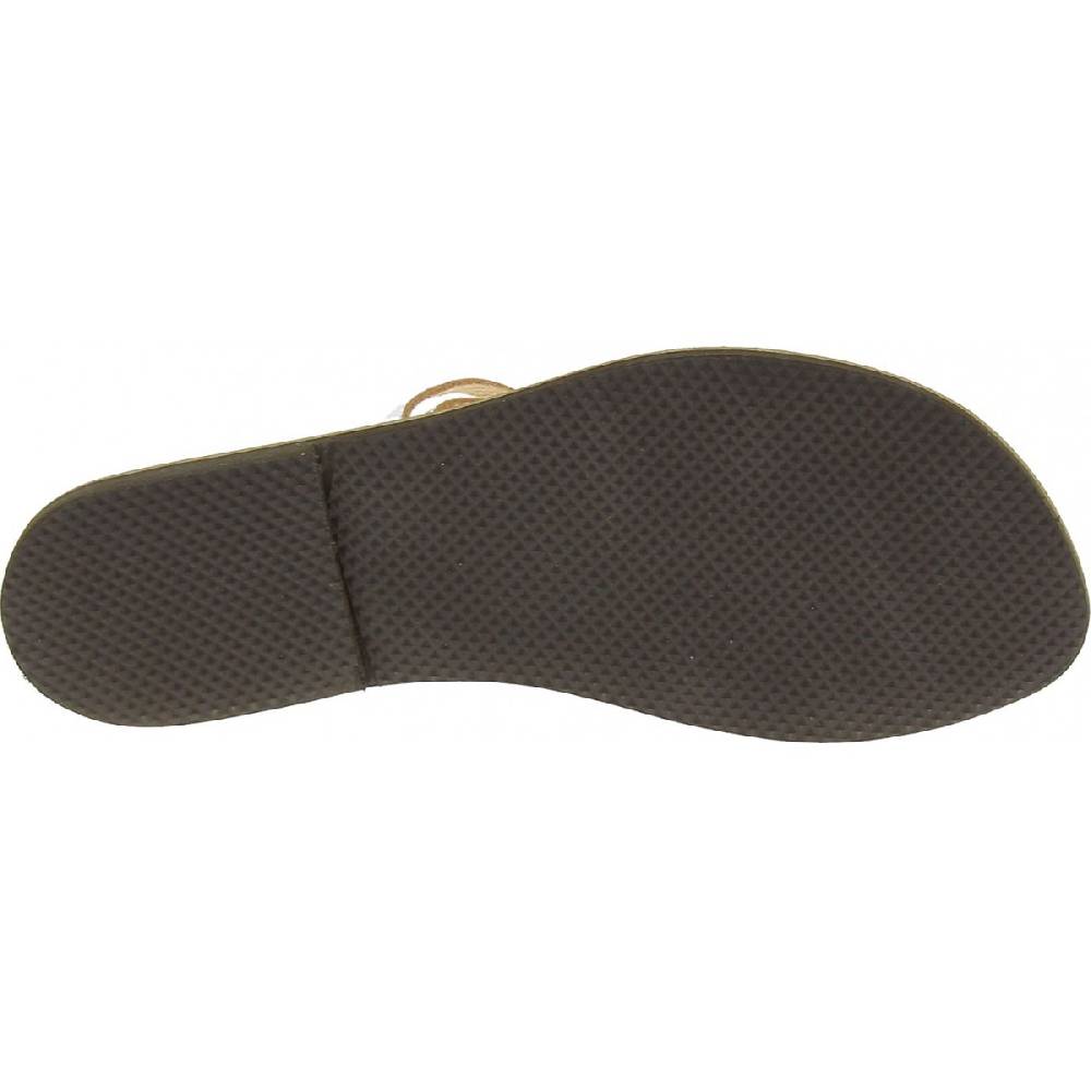 Lartigiano Del Cuoio Ciabatte infradito donna fatti a mano in pelle intrecciata color argento Comprane uno, ottenene uno gratis
