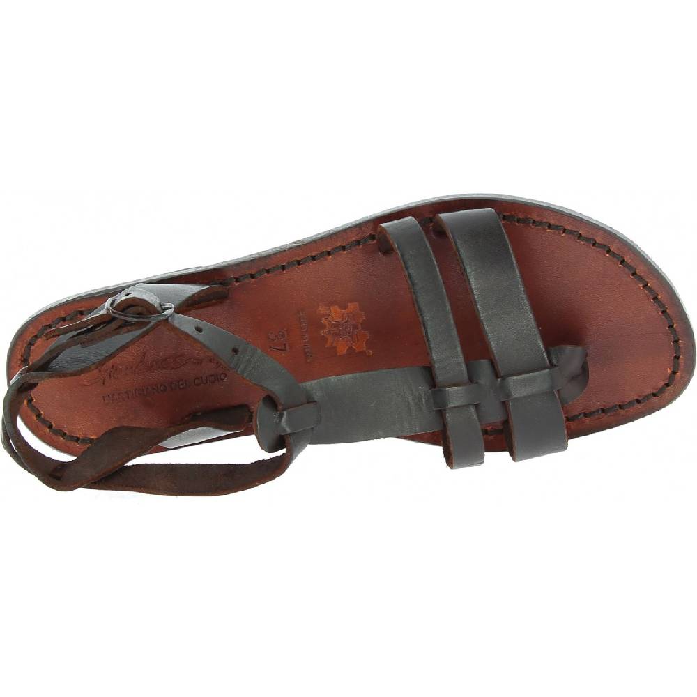 Lartigiano Del Cuoio Sandali gladiatore da donna in pelle Testa di moro Italy