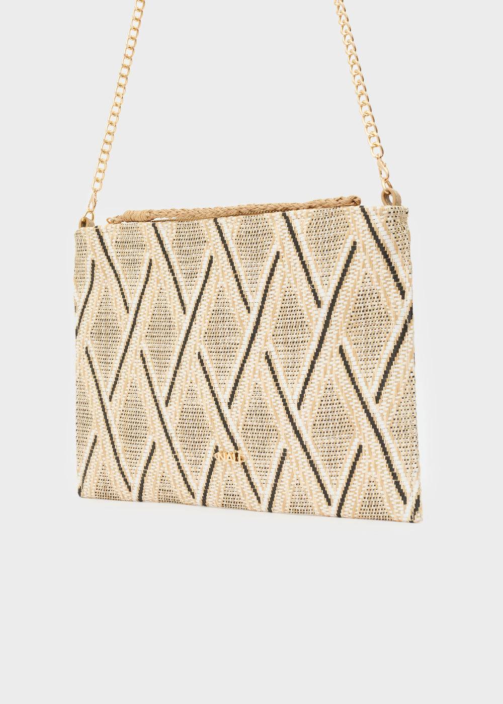 Nalí RITA POUCH IN STRAW + COLORS Moda