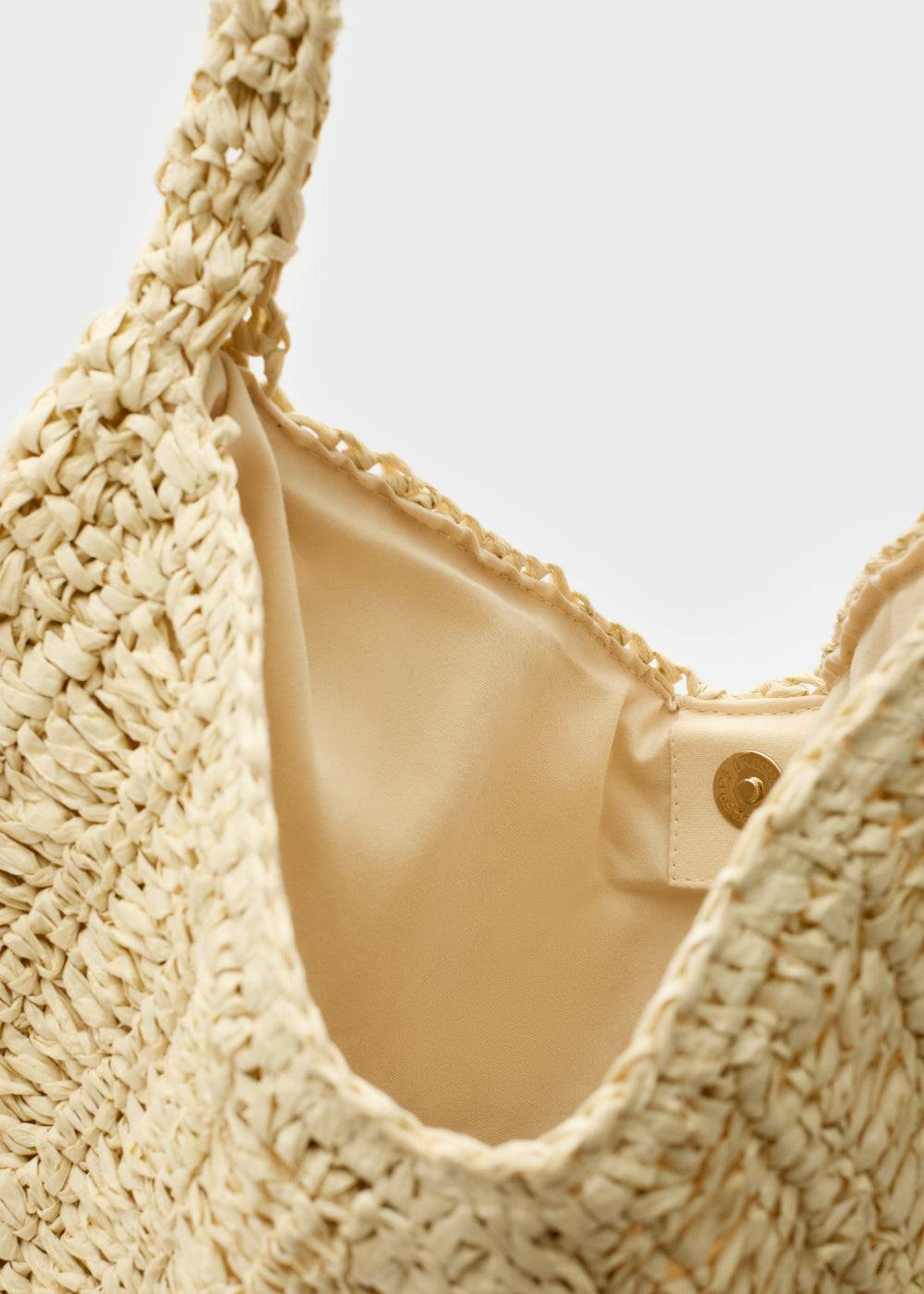 Nalí OLGA SHOULDER BAG IN RAFFIA + COLORS 2025