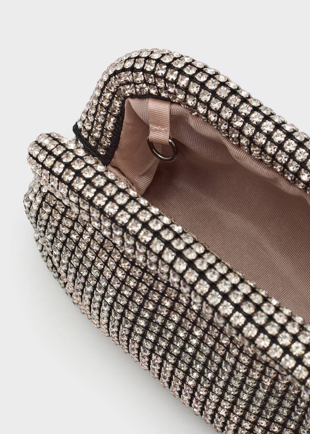 Nalí SPARK STRIPE POCHETTE W/ MULTI STONES + COLORS Consegna Veloce