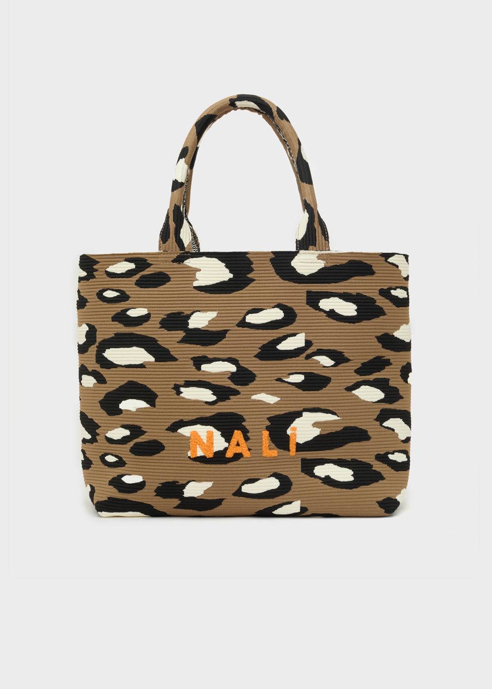Nalí MELANY SHOPPER BAG IN FABRIC + COLORS Fino Al -60%