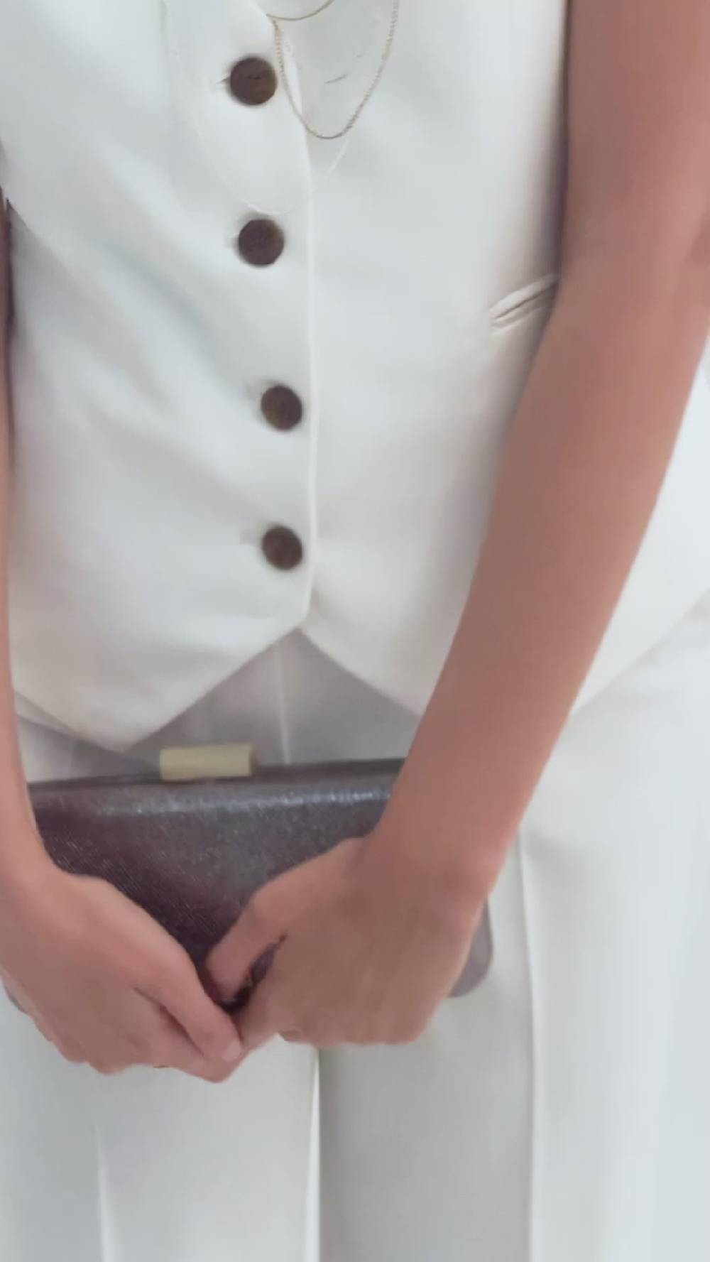 Nalí NADINE CLUTCH IN METALLIC + COLORS Economico