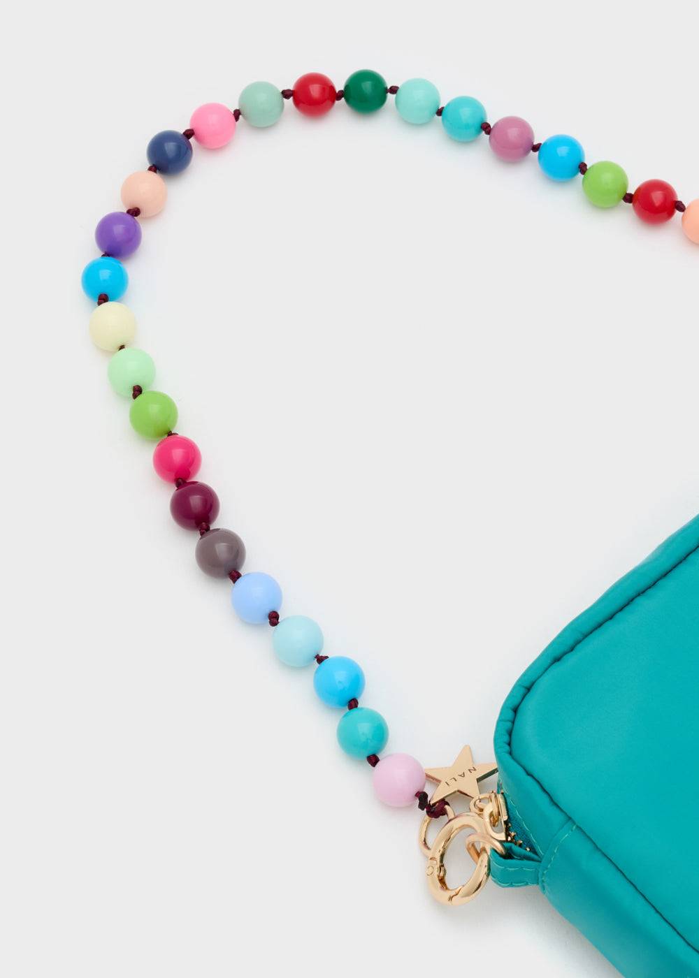 Nalí SHORT STRAP W/ RESIN BEADS + COLORS In Vendita
