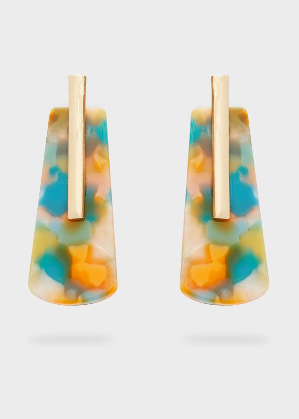 Nalí DIANA EARRINGS IN RESIN + COLORS Offerte
