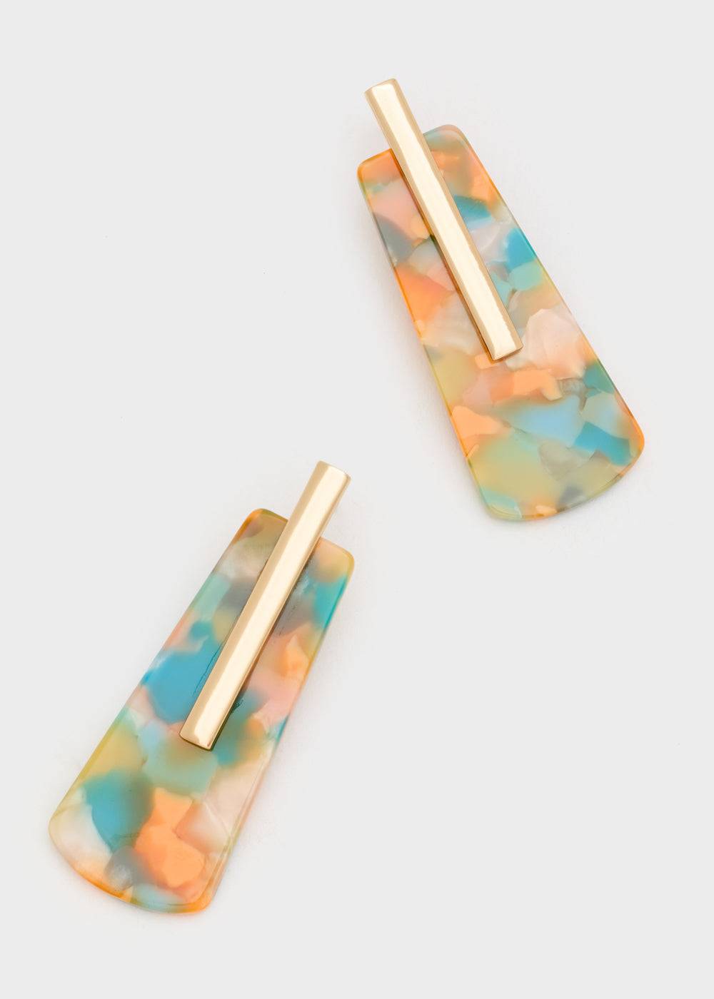 Nalí DIANA EARRINGS IN RESIN + COLORS Offerte