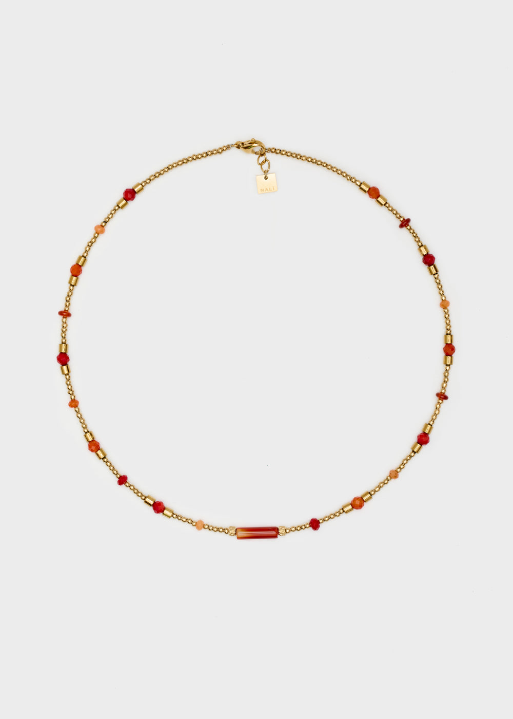Nalí JOSY S.STEEL NECKLACE W/STONES + COLORS I Più Venduti