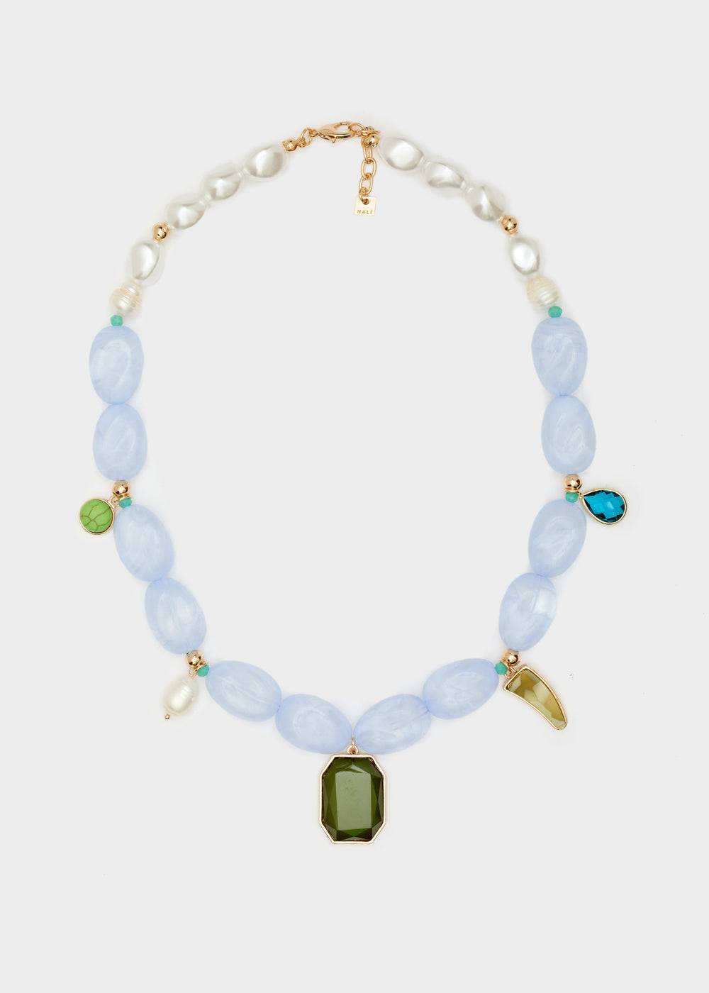 Nalí BRINA NECKLACE IN RESIN + COLORS Italia