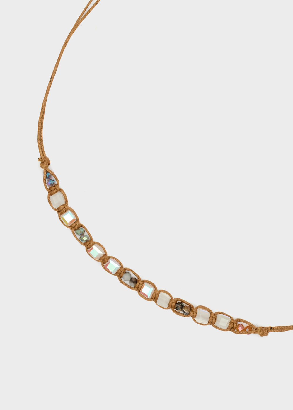 Nalí ROPE NECKLACE W/ BEADS + COLORS Qualità
