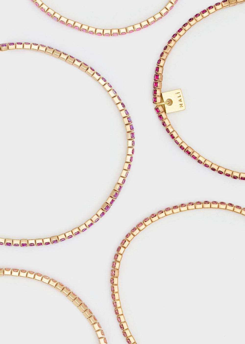 Nalí NESSY 5 BRACELETS SET WITH STONES + COLORS Negozi Online