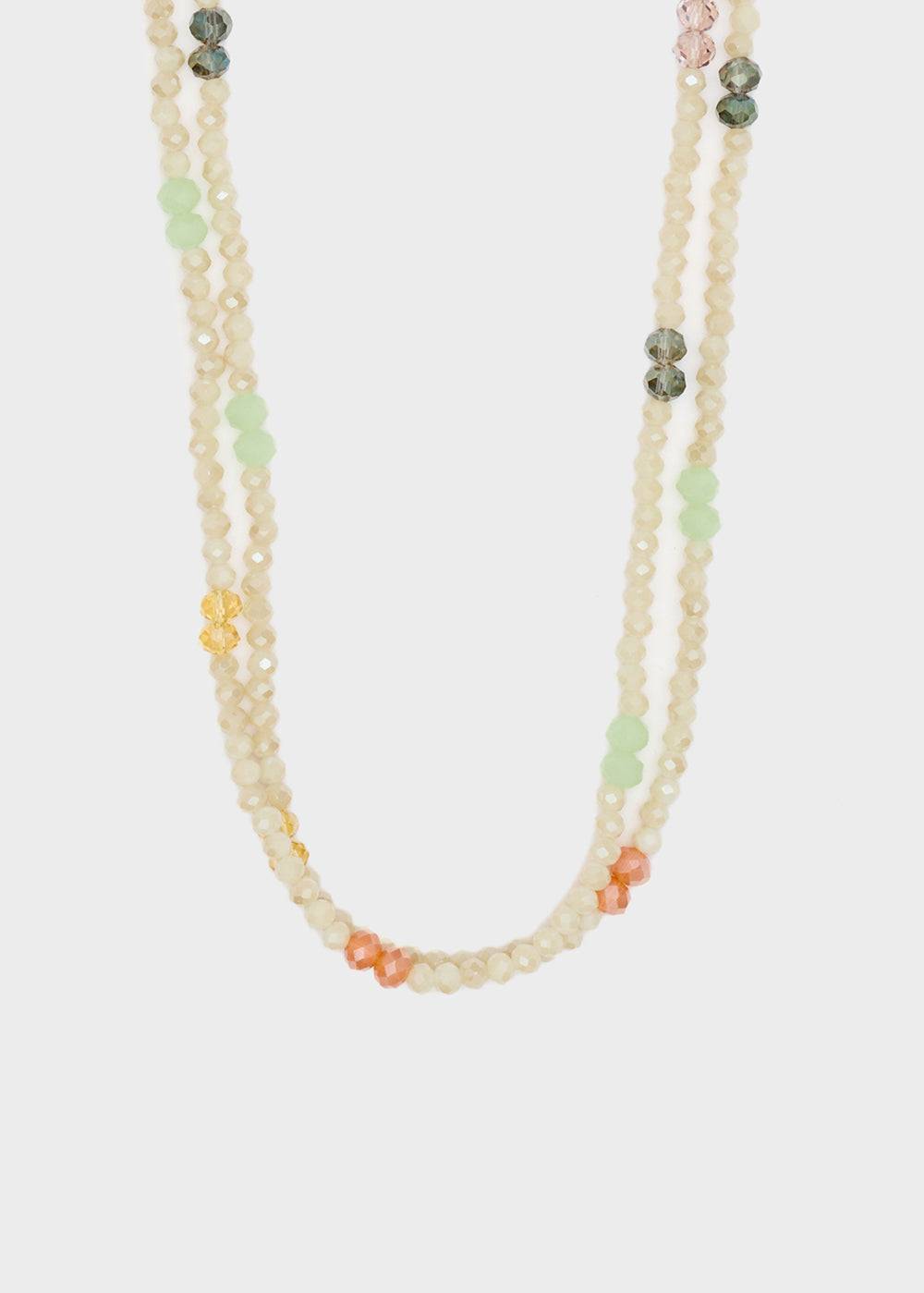 Nalí AURA LONG NECKLACE W/ BEADS + COLORS Prezzo Ridotto