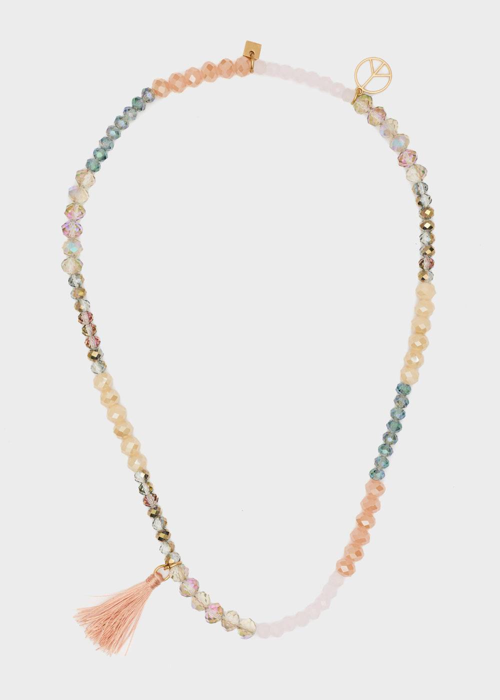 Nalí MARIN NECKLACE W/ BEADS + COLORS Sottocosto
