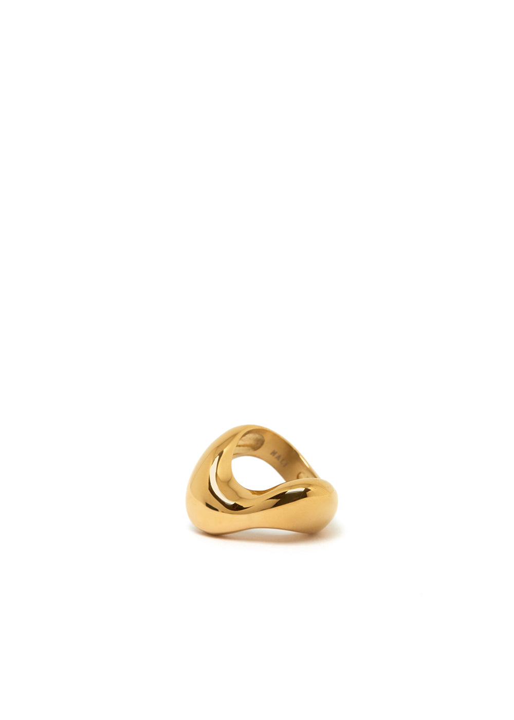 Nalí LORIS RING IRREGULAR-SHAPED IN GOLD STAINLESS STEEL 2025