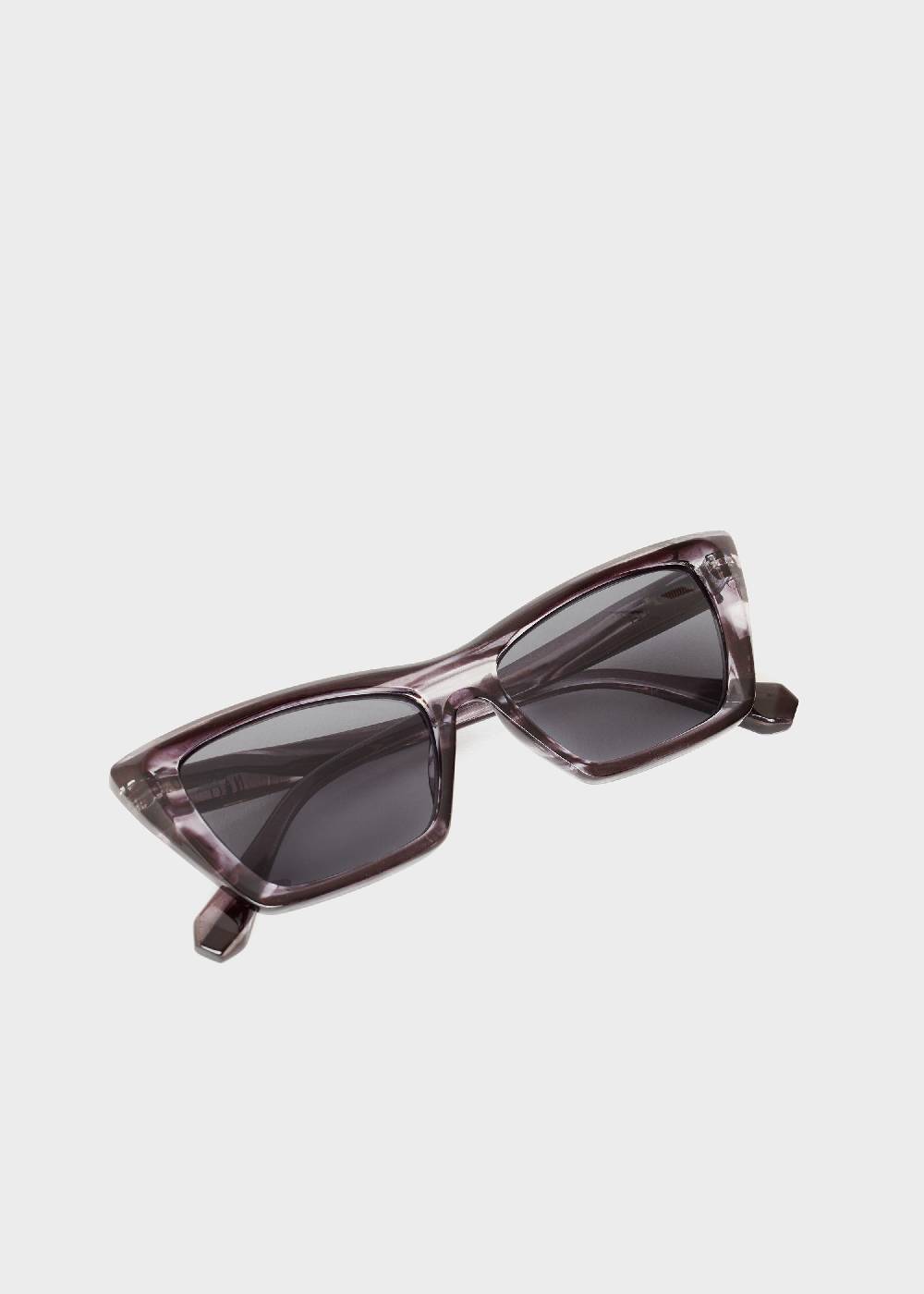 Nalí JINA RECTANGULAR GRAY SUNGLASSES Qualità Garantita