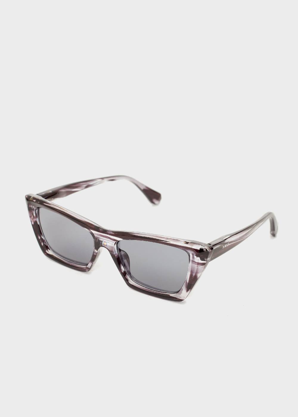 Nalí JINA RECTANGULAR GRAY SUNGLASSES Qualità Garantita